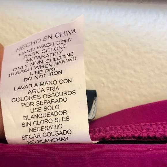 VM Plus Size Bright Pink Skort Swim Cover Up 20W - Picture 7 of 8